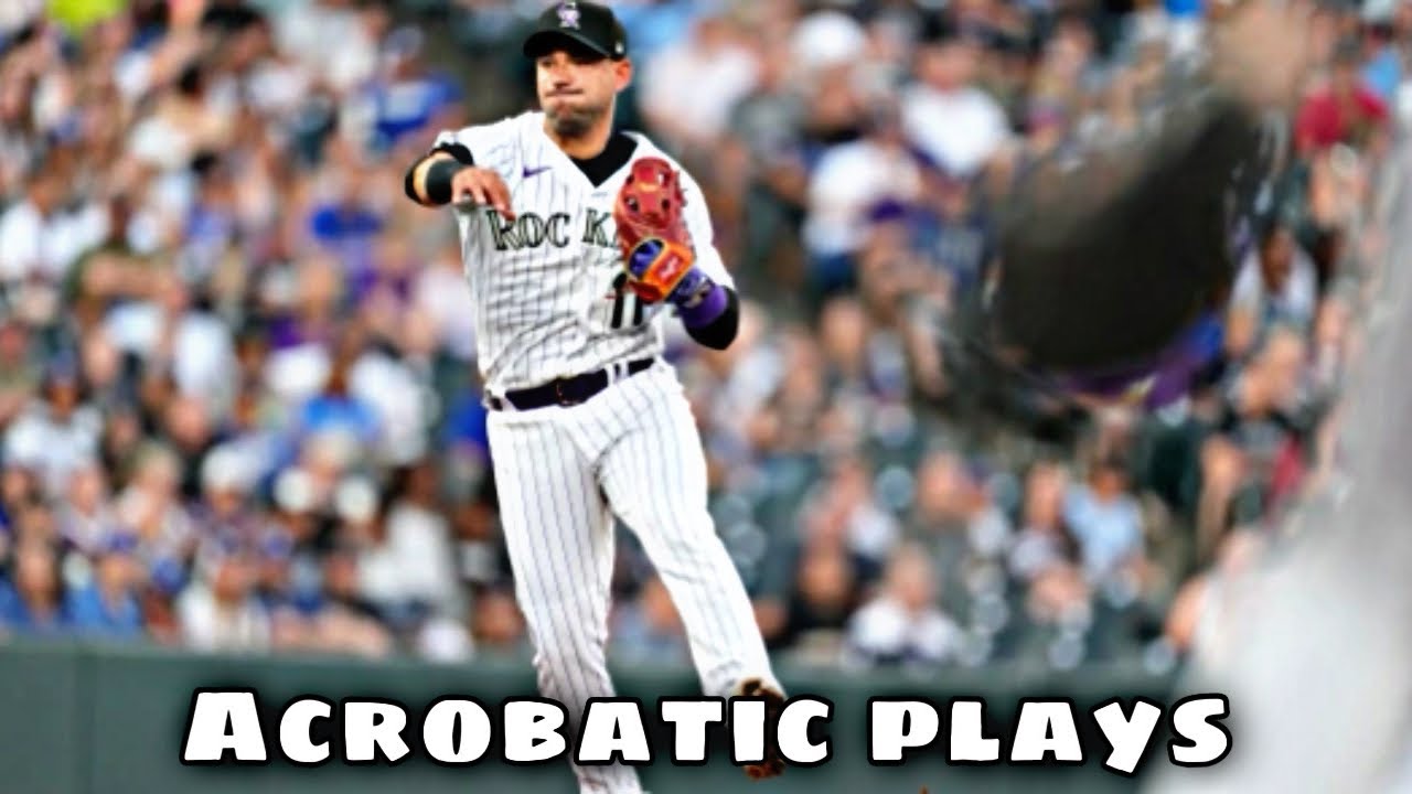 MLB // Jose Iglesias Acrobatic Plays