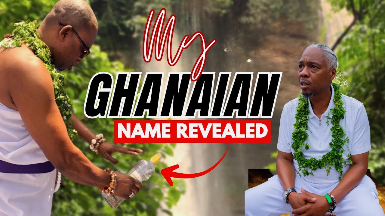African American Family Receives Traditional Ghanaian Names | Emotional Naming Ceremony in Ghana
