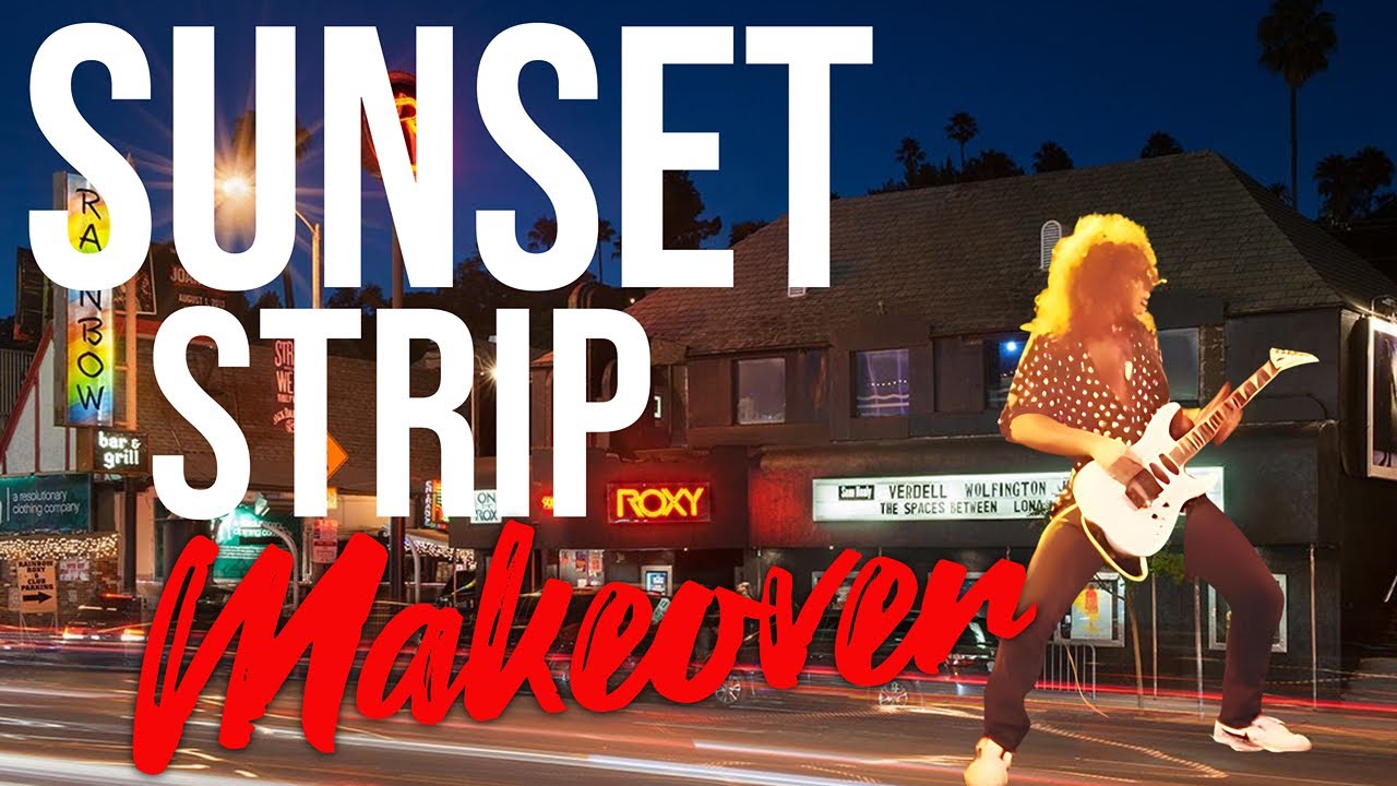 From Small Town Kid to Sunset Strip Rockstar: My 80s LA Makeover! #sunsetstrip