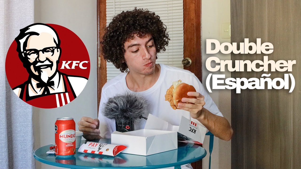 ASMR KFC: DOUBLE CRUNCHER (SPANISH)