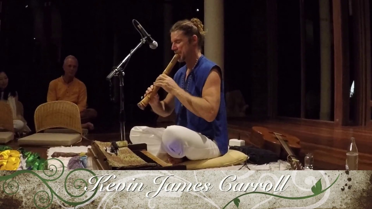 Shakuhachi flute meditation by Kevin James Carroll at Kamalaya Koh Samui Thailand