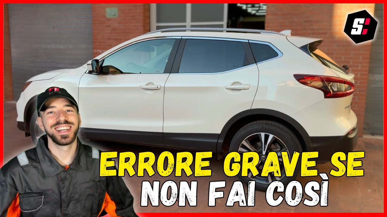 NISSAN QASHQAI SOSTITUZIONE FRENI ANTERIORI -