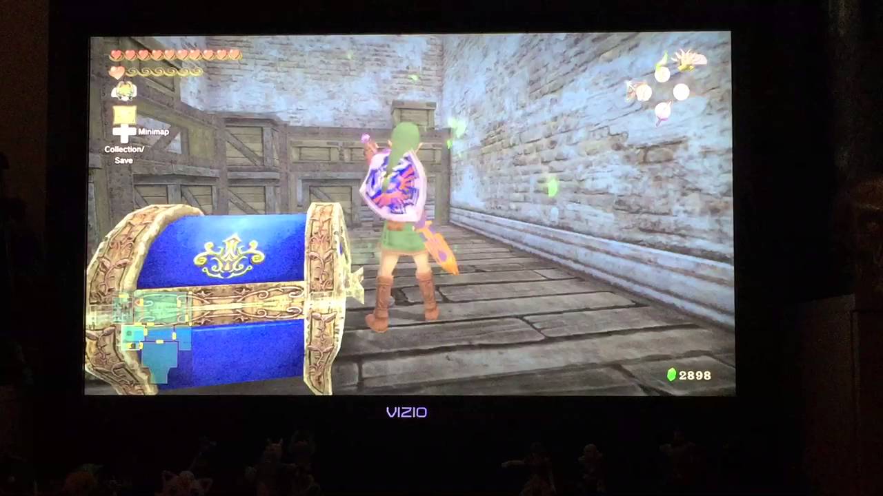 Legend of Zelda Twilight Princess HD Snowpeak Ruins Heart Piece Trick