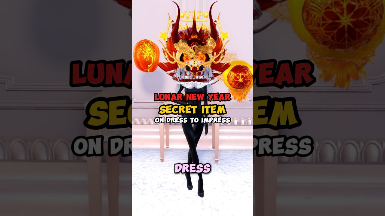 A SECRET ITEM!? 🤩 on Dress to Impress #dresstoimpress #dti #roblox