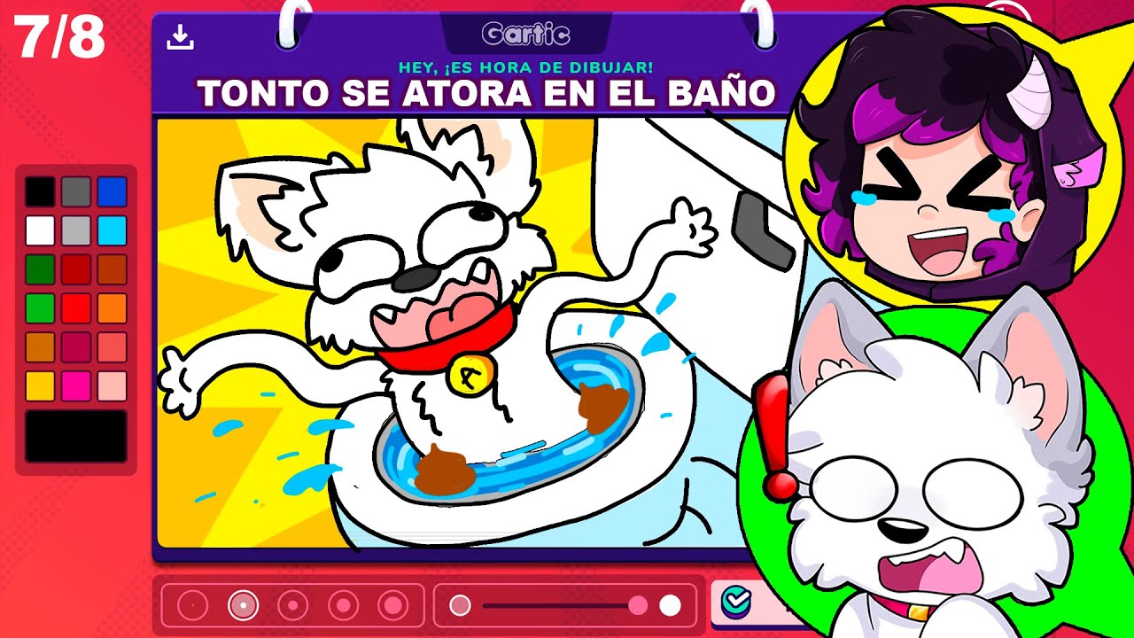 ¡DIBUJANDO Los MOMENTOS mas SECRETOS de Los PANAS! 😂🎨 GARTIC PHONE - Alexy