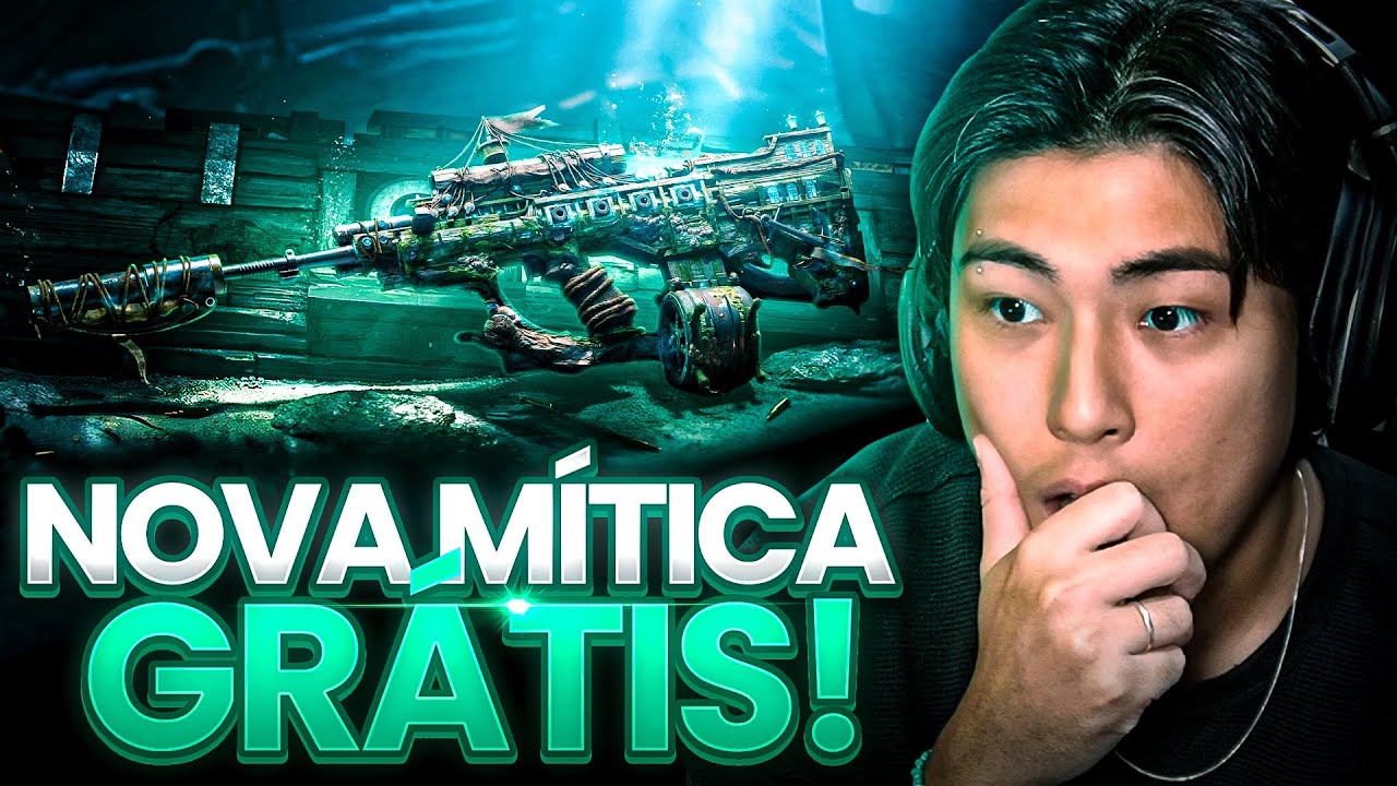 AGR 556 VAI RECEBER UMA MÍTICA GRÁTIS NO COD MOBILE!