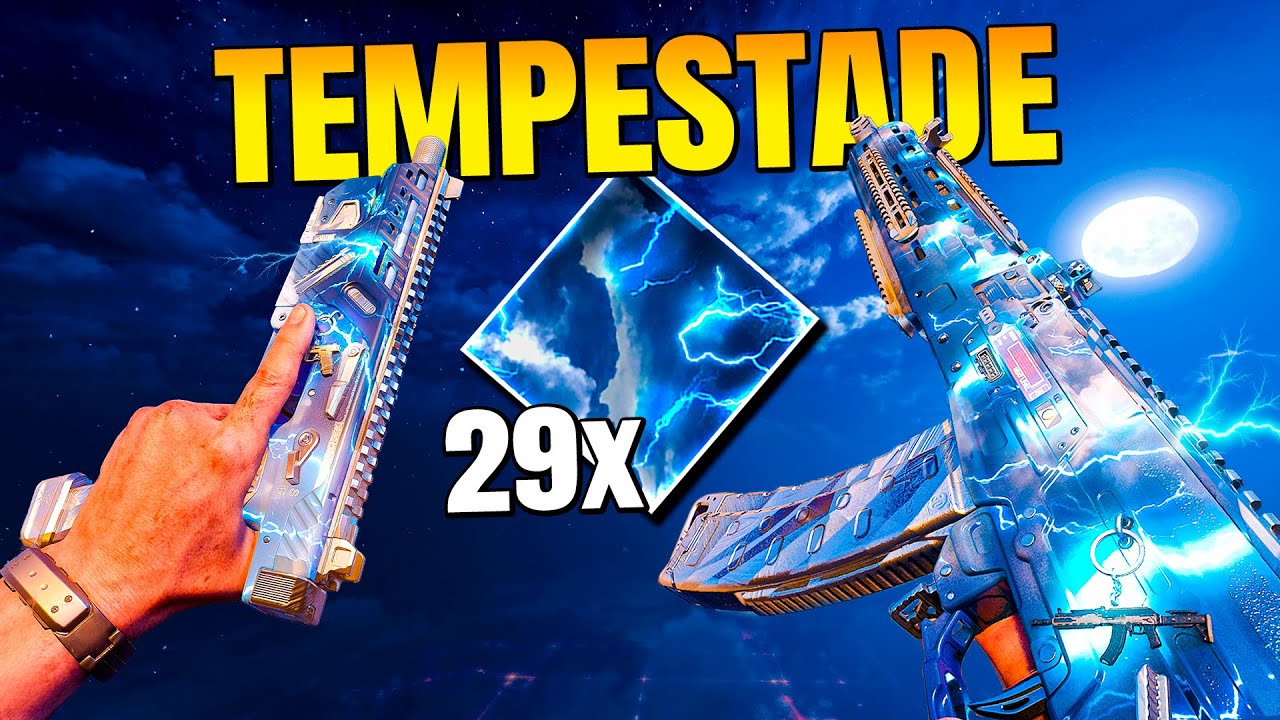 PEGUEI 29 Camuflagens TEMPESTADE de UMA VEZ e QUASE SURTEI no BO7!