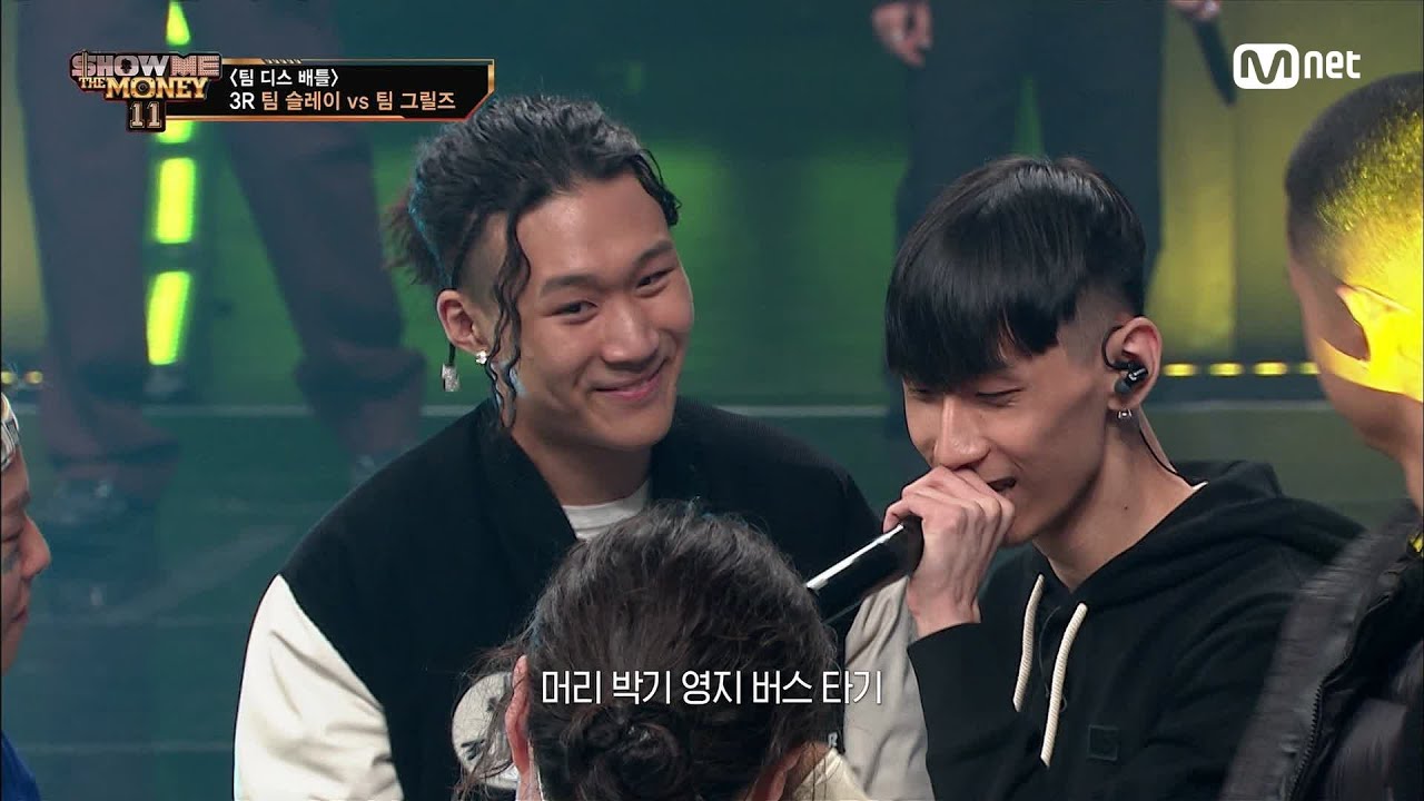 [ENG] [#SMTM11/7회] '슬레이 잡기 재밌는 놀이' 팀 그릴즈 vs '제 앞에 멸치X끼들 네 마리' 팀 슬레이 @팀 디스배틀 3R #쇼미더머니11 EP.7 | Mnet