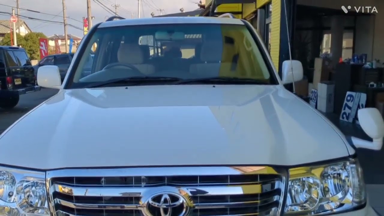 【新着入庫速報】 ランクル１００ディーゼル　中期型　5速オートマ　リフトアップ【株式会社ハマックス】