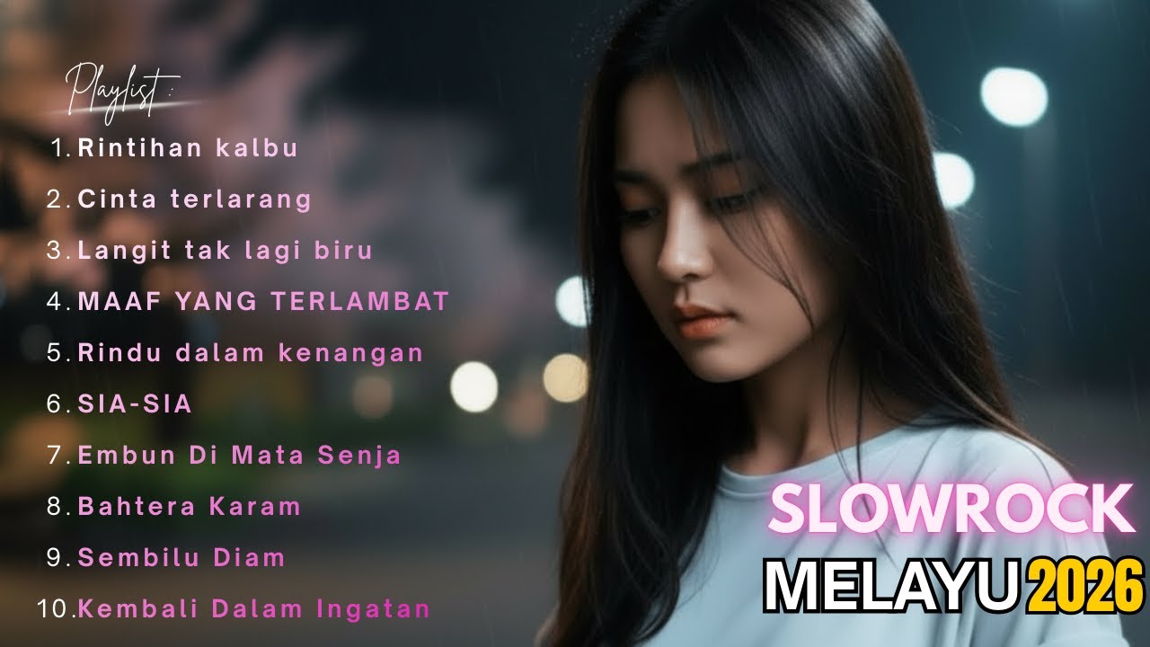 Lagu Slowrock Melayu 2026 | Nostalgia Cinta Pertama yang Tak Terlupa