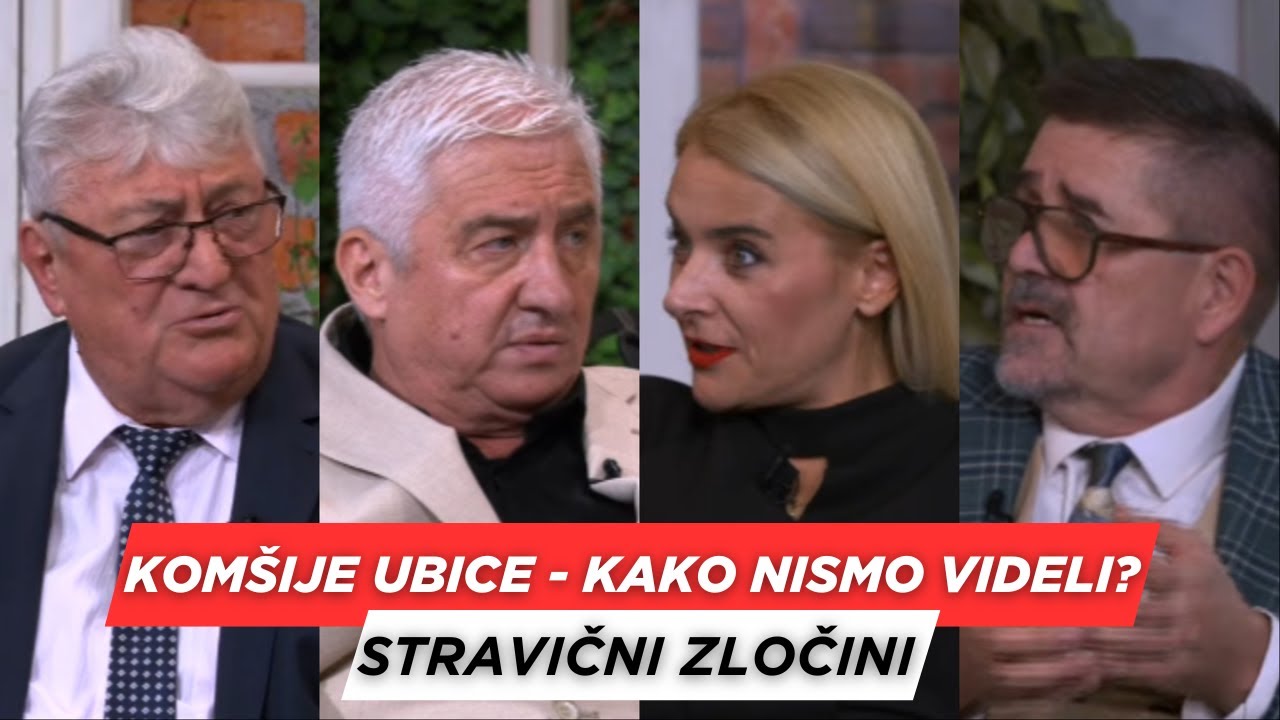 POSLE RUCKA - Komsije ubice; kako nismo videli? - Mirni i povuceni, a pocinili stravicne zlocine