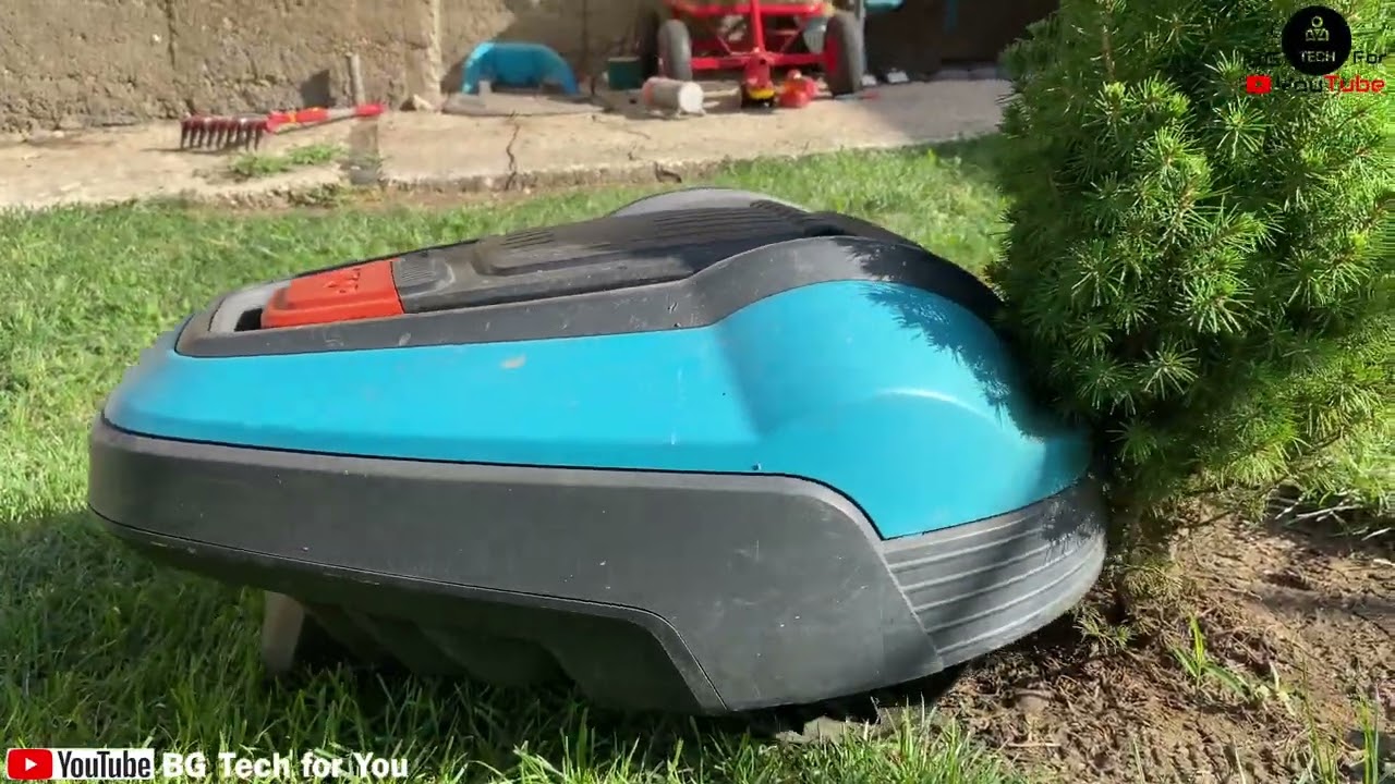 4K ✅ Robotic Lawn Mower 🔥 Gardena R40Li 🔥 Automower 🔥 Mowing Ryegrass 🔥