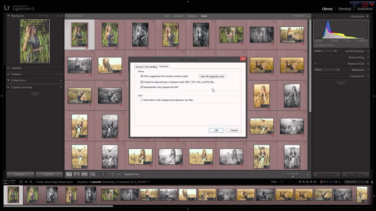 Adobe Lightroom 5 - ustawienia i preferencje