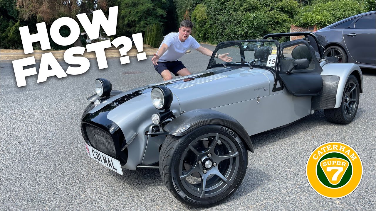 Caterham R400 Superlight! TRYING to REVIEW it!