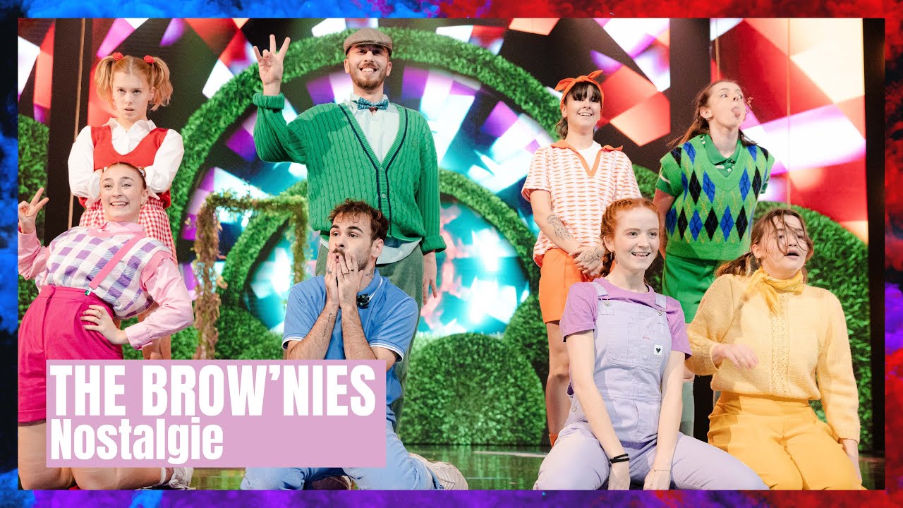 Les Brow'nies replongent en enfance pour la demi-finale | Demi-finale The Dancer Belgique