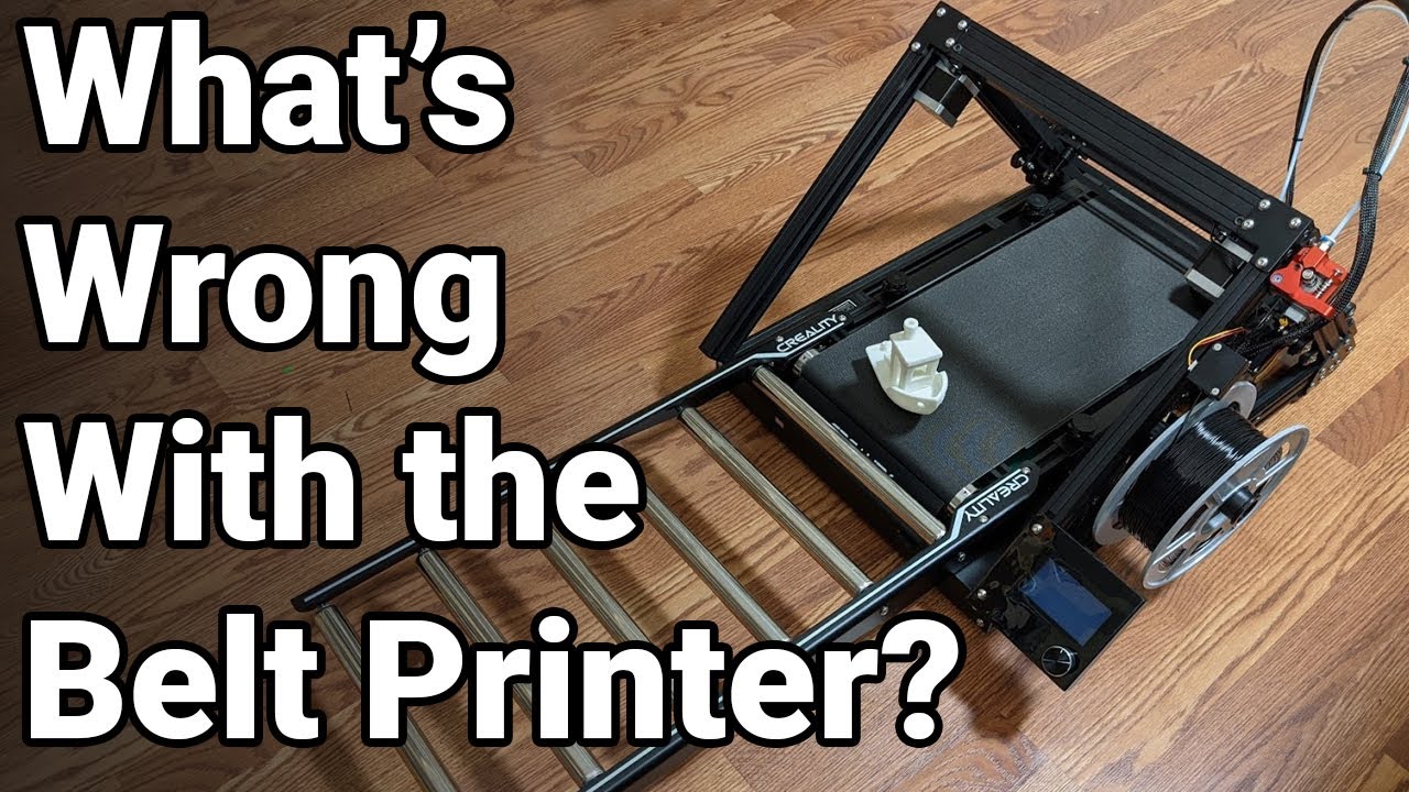 Creality's 45° Belt Printer - First Print & First Impressions