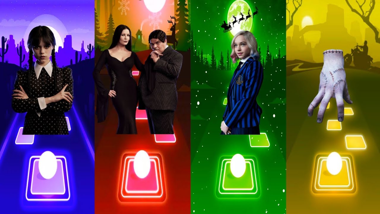 Wednesday vs Addams family vs Emma vs Think - Tilse hop edm rush