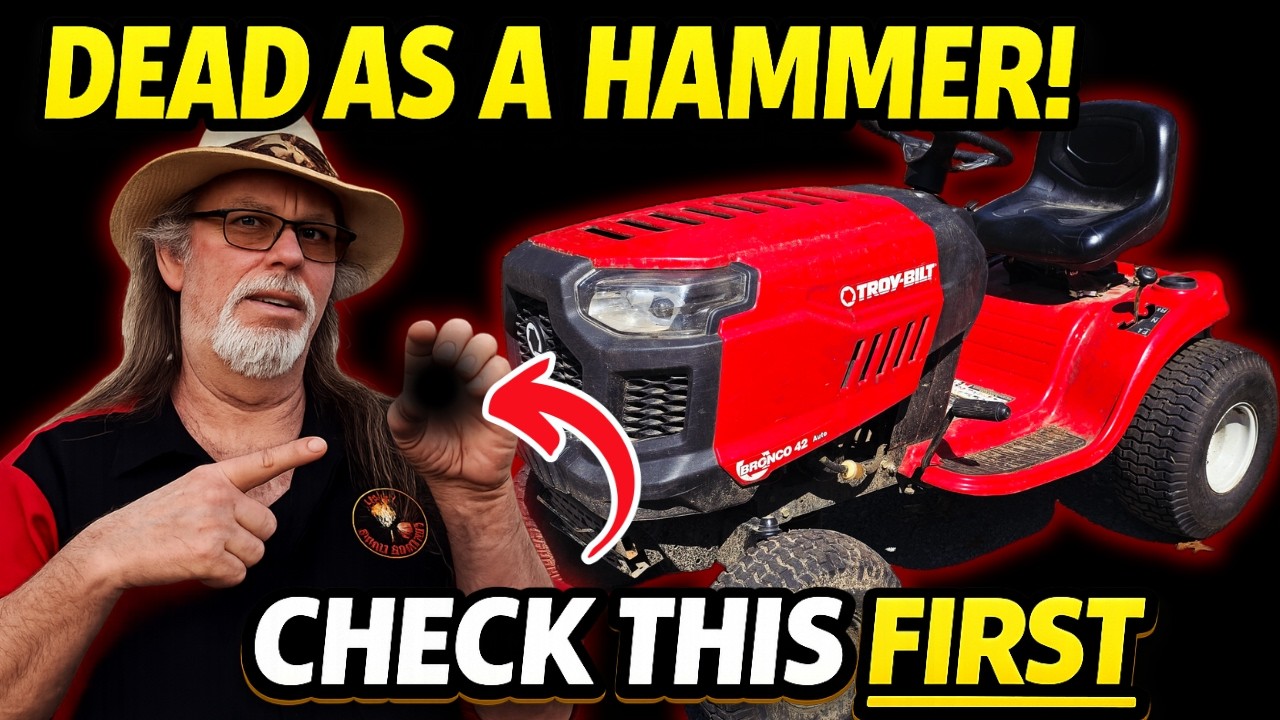 Газонокосилка Troy-Bilt не заводится &mdash; проверьте это в первую очередь.