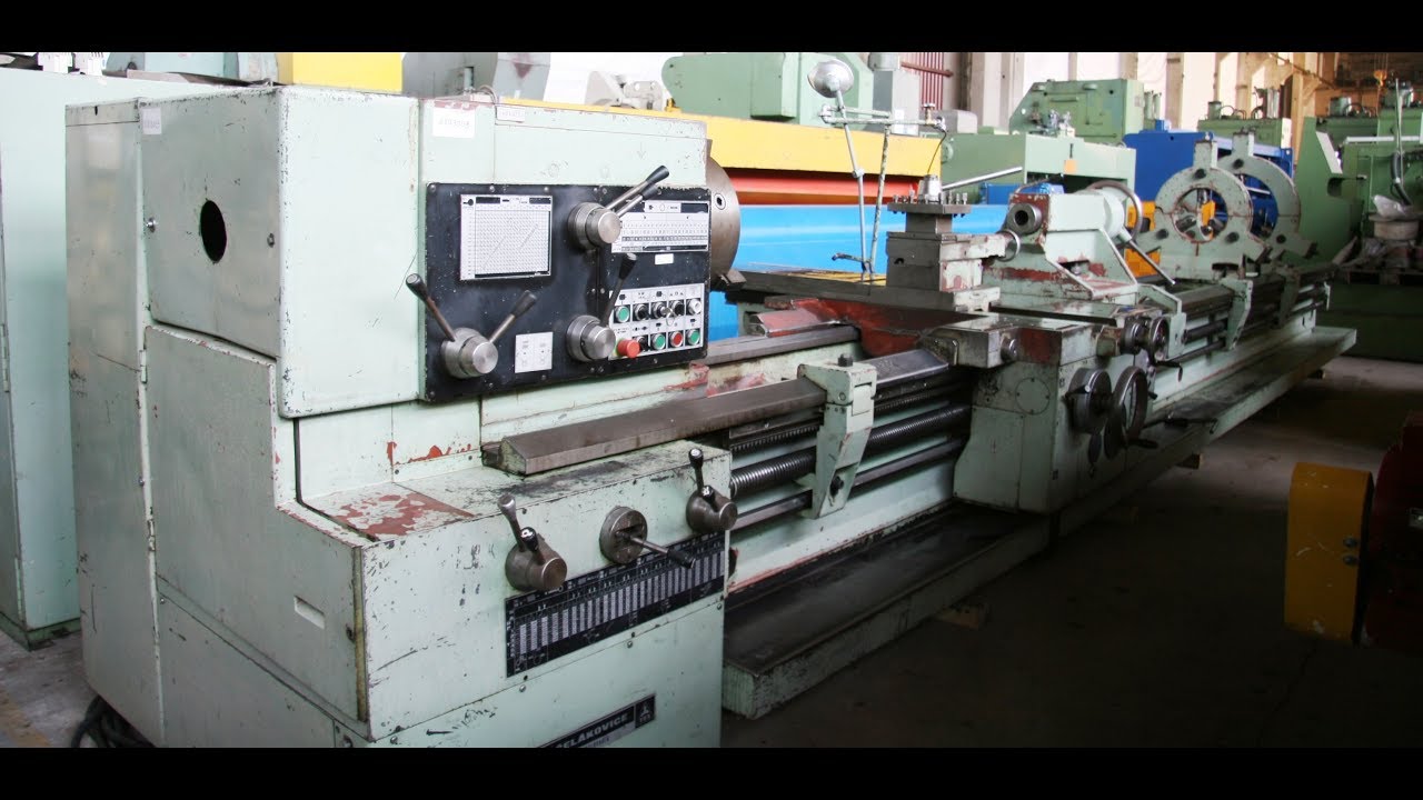TOS SUS 80 Center Lathe