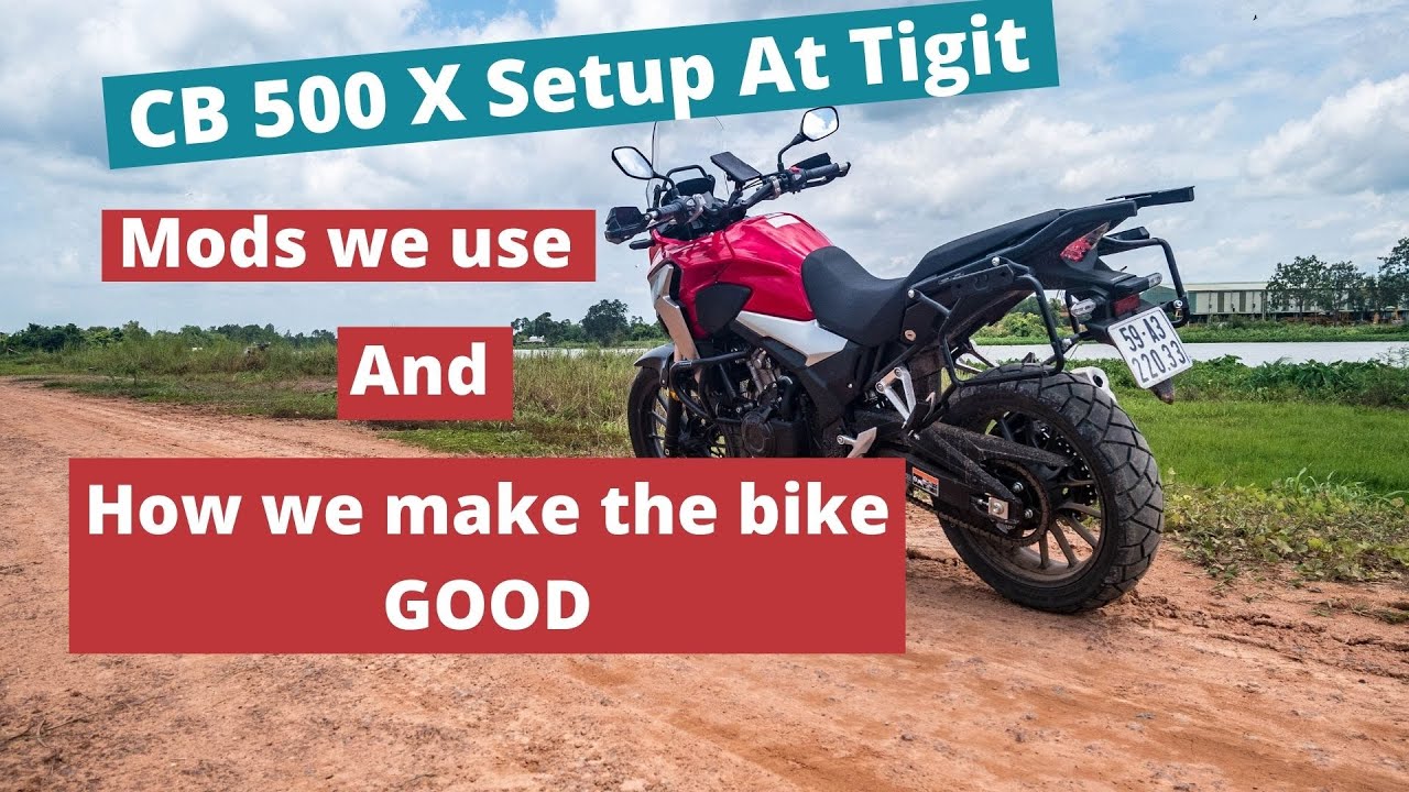 Honda CB 500x Модификации и кастомизации, выполненные в TigitMotorbikes