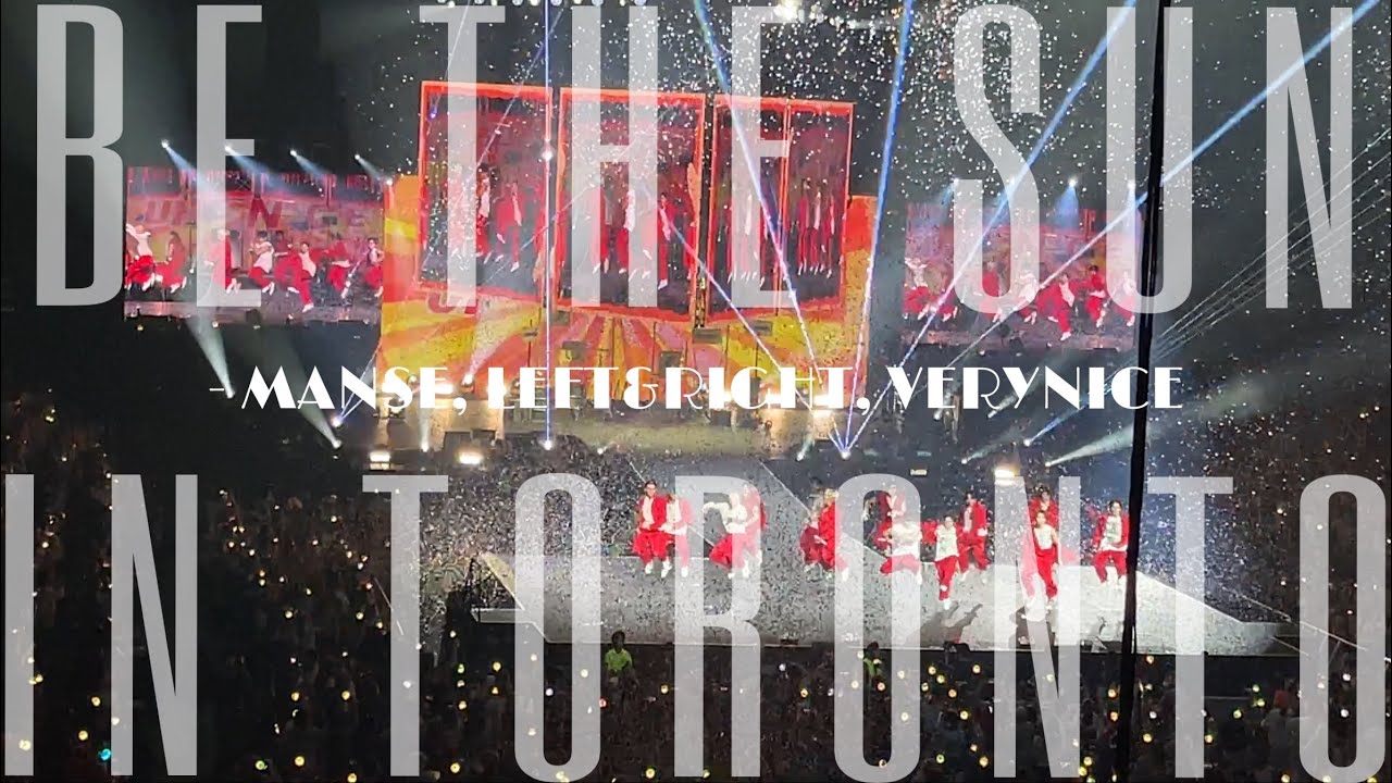 220903 SEVENTEEN WORLD TOUR Be the sun in toronto - MANSE, LEFT&RIGHT, VERYNICE / 세븐틴 월드투어 비더썬 토론토콘