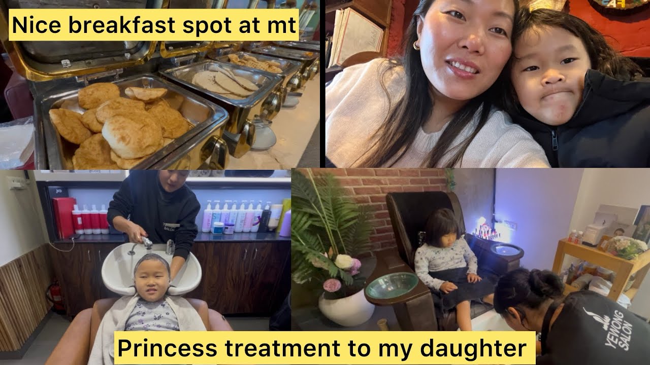 One day princess treatment to my daughter||visit delhi leather shop||Tibetanvlogger