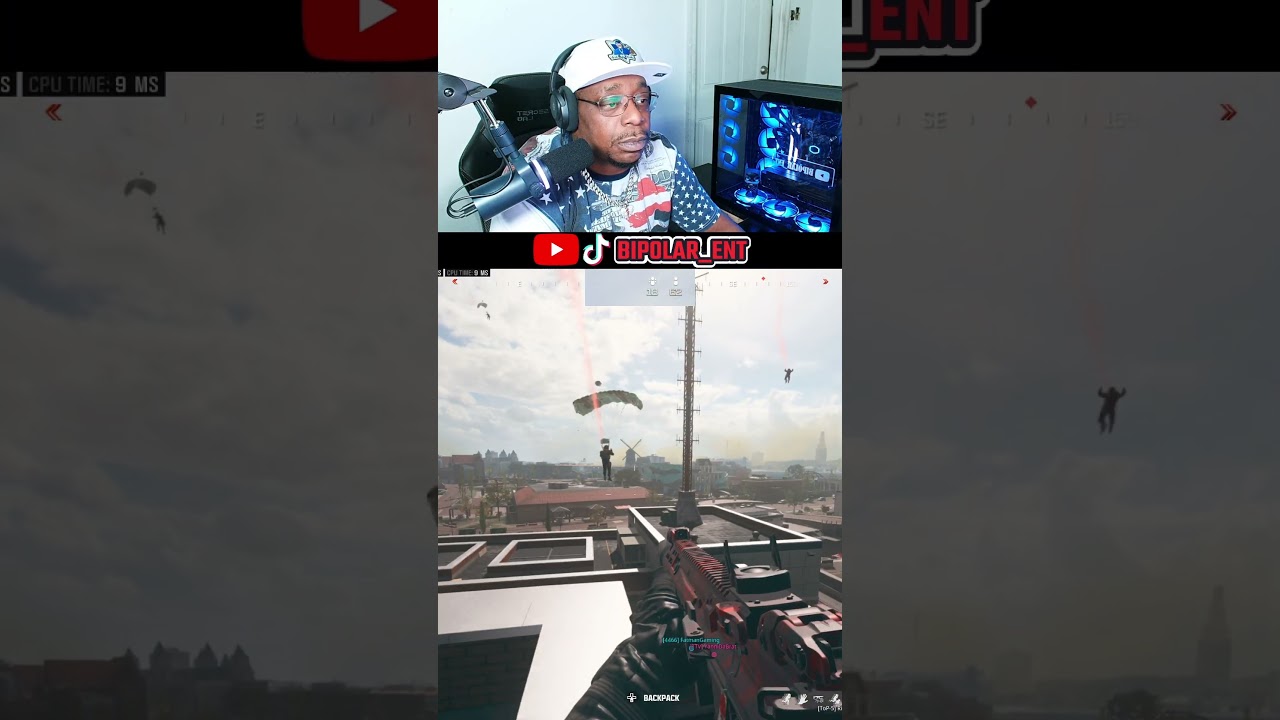 CLEAN TEAM WIPE😂 #warzone3  #shorts #BIPOLAR_ENT