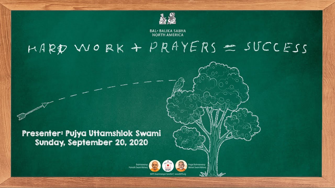 Hardwork + Prayer = Success - Bal-Balika Sabha