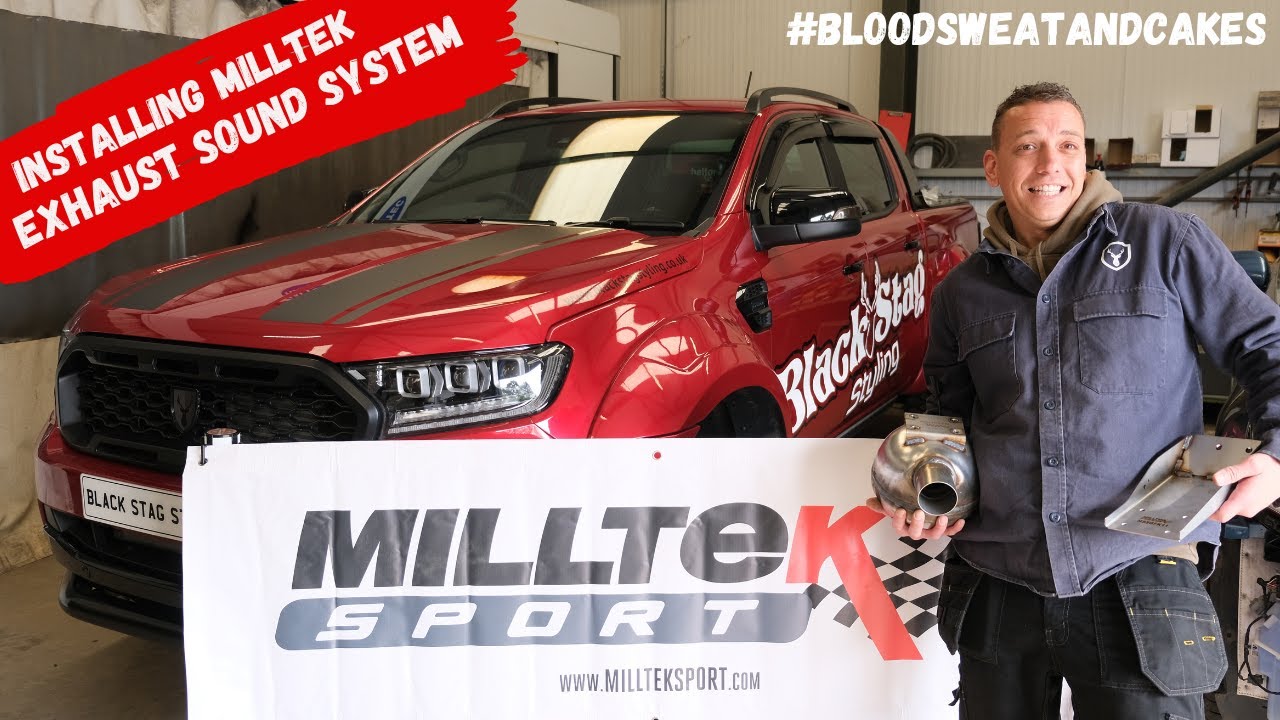 Milltek Exhaust Sound Generator - Fitting One On Our Ford Ranger Stormtrak, V6 or V8 Exhaust  Sound!