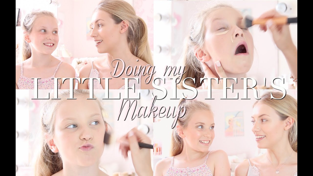 Doing My Little Sister's Makeup! With Coco's World | Freddy My Love