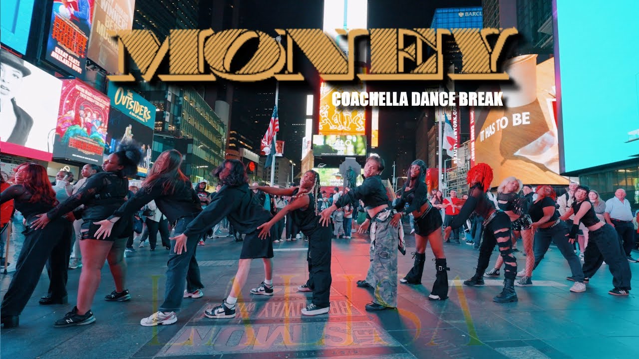 [K-POP IN PUBLIC NYC] LISA (라리사) - &lsquo;MONEY&rsquo; COACHELLA VER Cover by F4MX