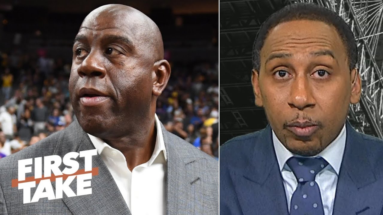 &lsquo;I&rsquo;ve seen Magic beyond the smile&rsquo; &ndash; Stephen A. | First Take