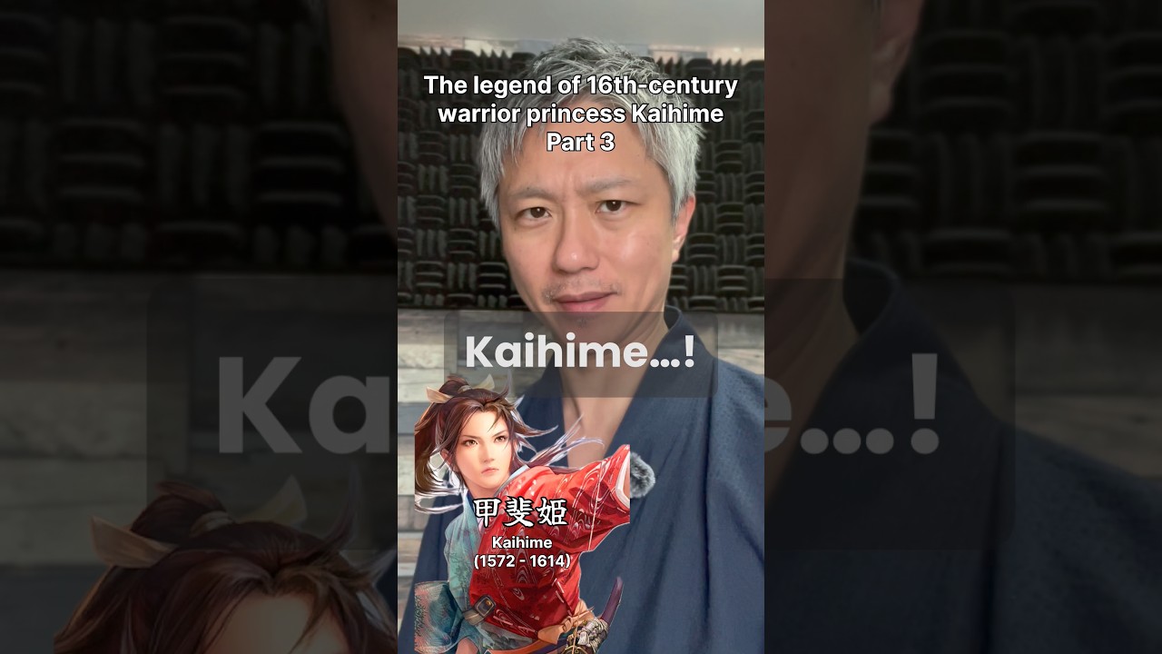 The legend of the 16th-century warrior princess Kaihime Part 3