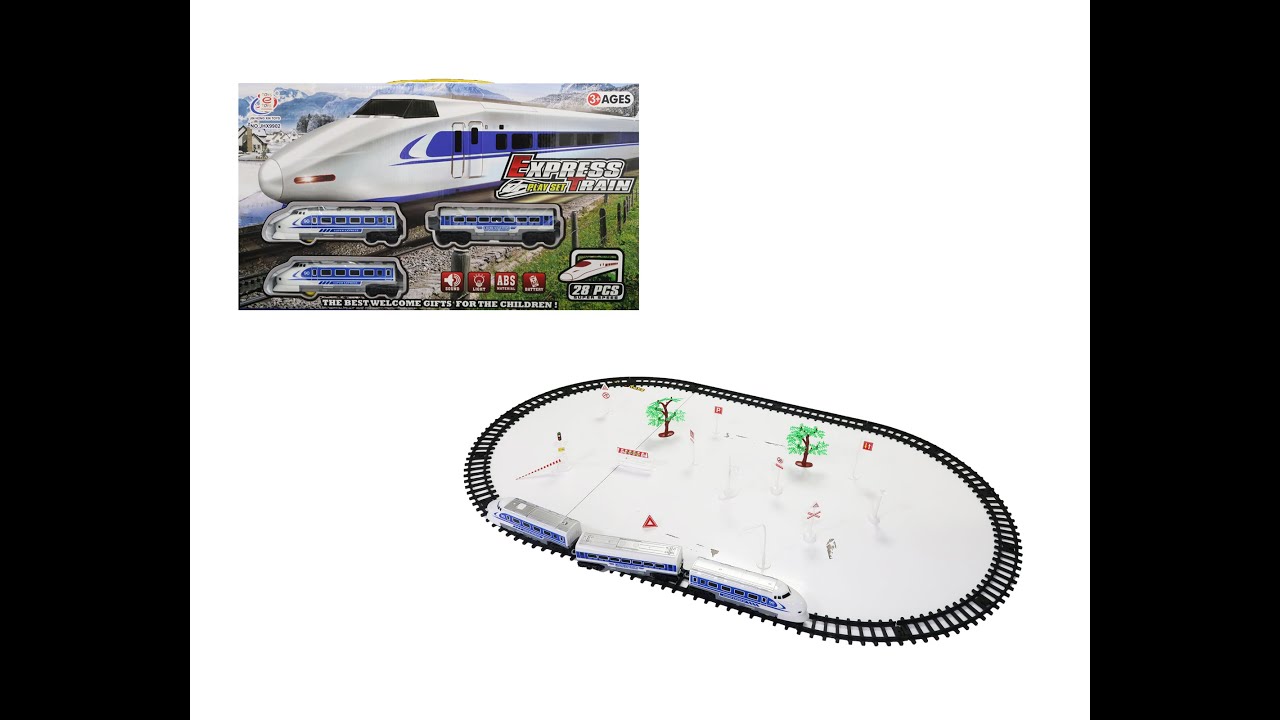 ToyseToys 28 Par&ccedil;a Express Oyuncak Tren Seti