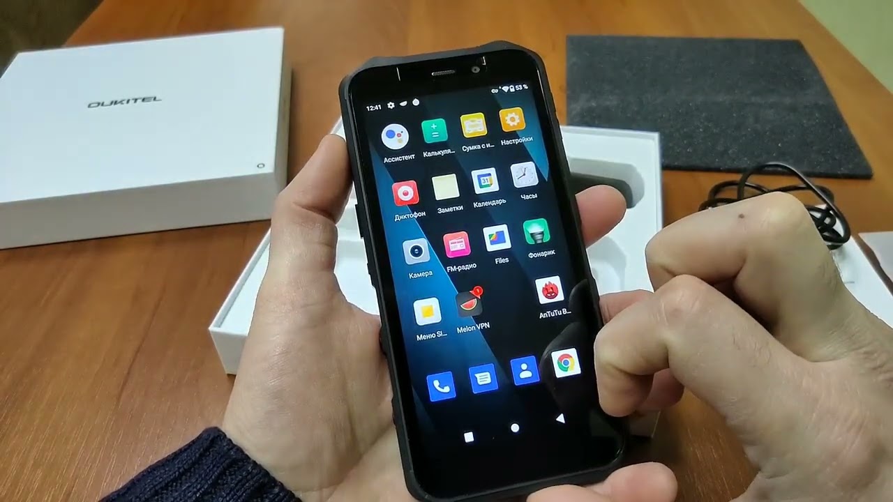 Oukitel WP12 Pro, Распаковка и знакомство
