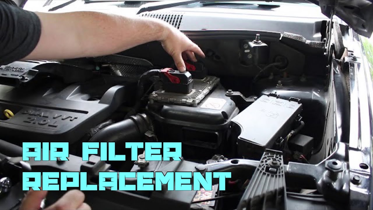 How to replace an AIR FILTER (Jeep Compass)