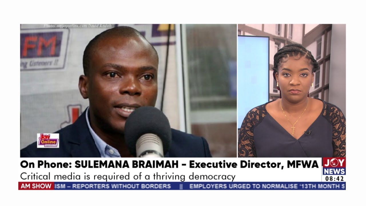 Press Freedom Report: Ghana drops 30 places to 69th position, lowest in 17 years - AM Talk (4-5-22)