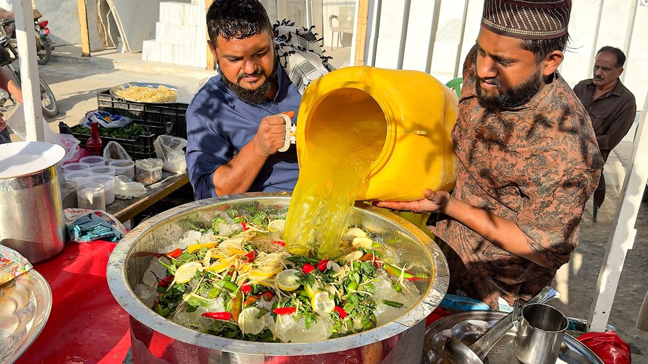 Amazing Kulukki Sarbath | Ramadan Refreshing Booster Mirch Soda | CHILLIES LIMCA Rs. 50 Only