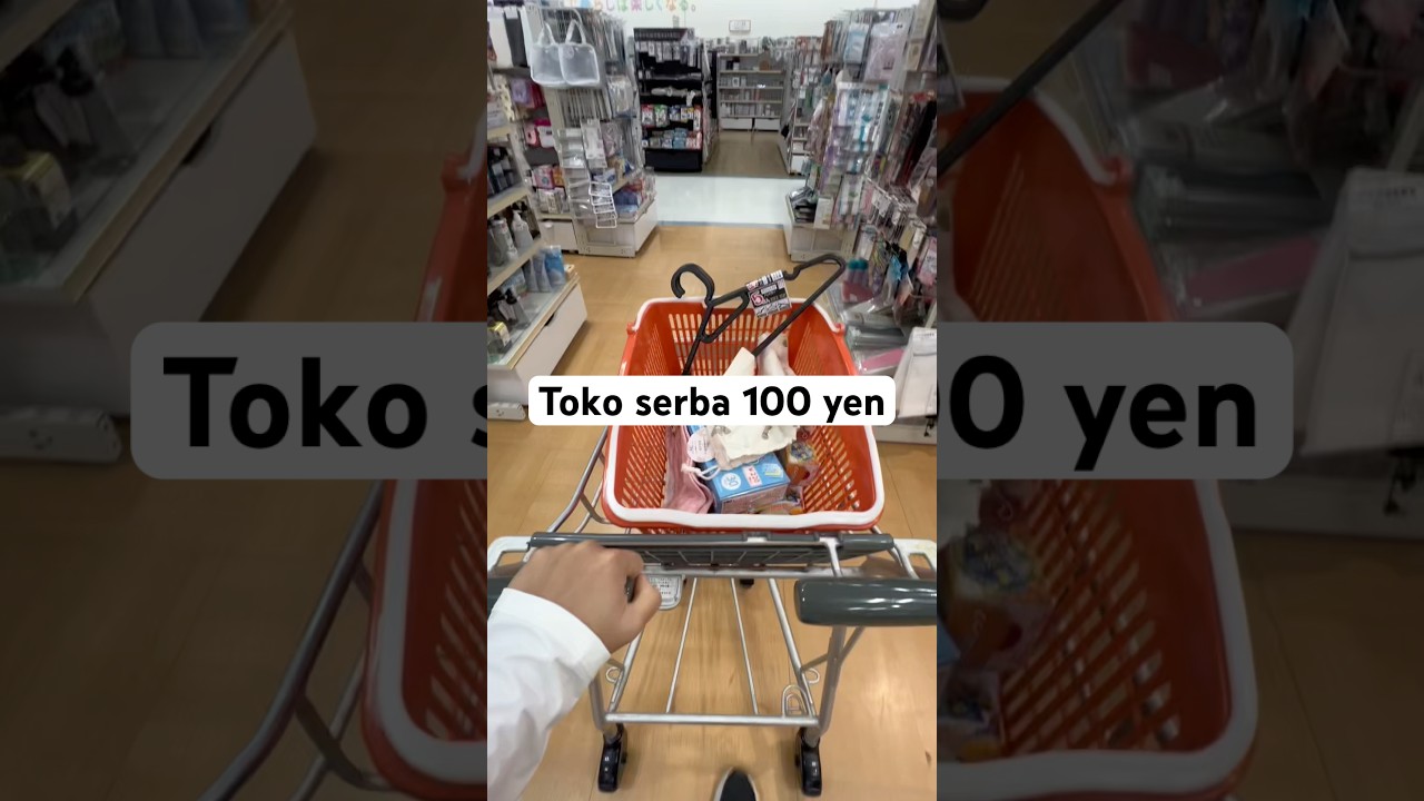 Belanja serba 100 yen #belanja  #kerjadijepang #fypage