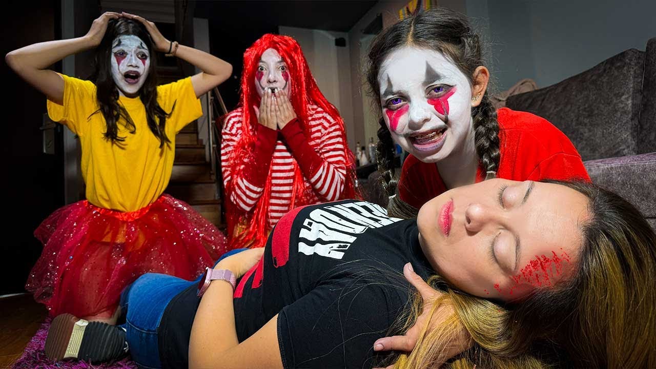 ¡¡LE HACEMOS UNA BROMA🤡DE TERROR A LA MAMA de @PRINCESA VALE * PERO...😱