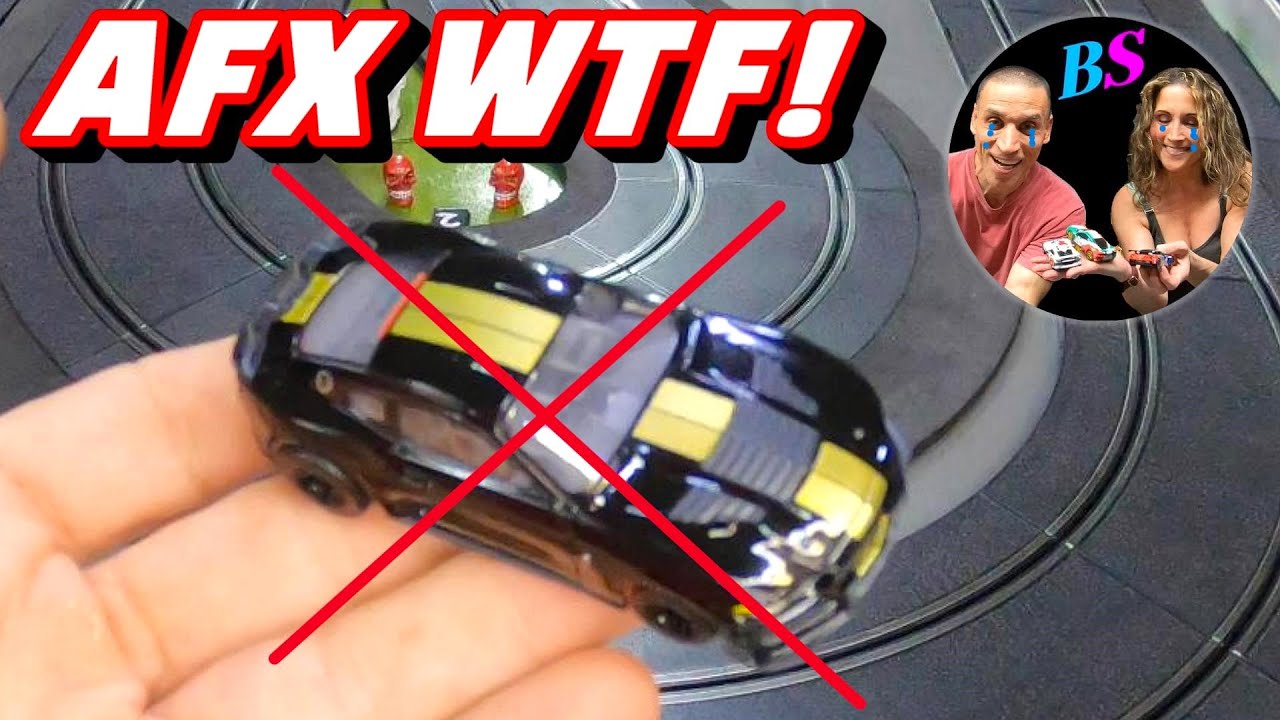 AFX Mega G+ Shelby Mustang GT350H SLOT CAR REVIEW  WOW AFX REALLY! 👎