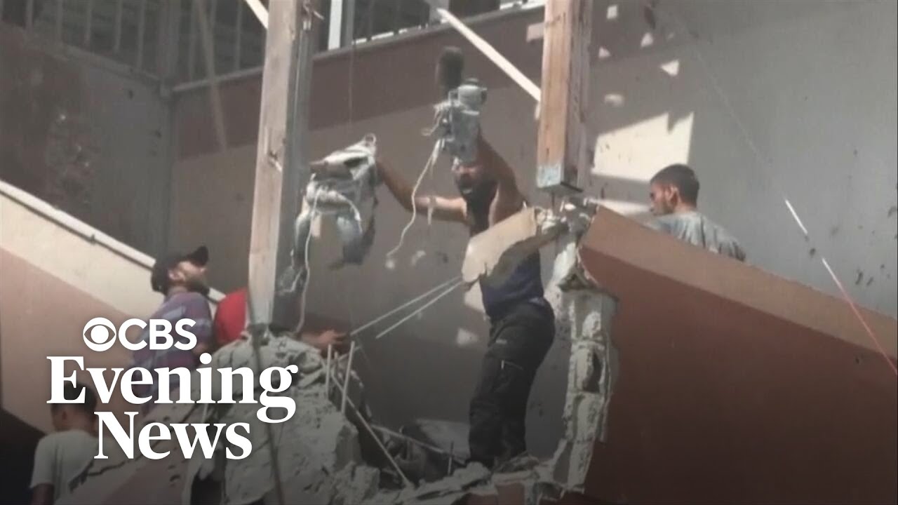 Journalists killed as Israeli strike hits Gaza hospital on live TV