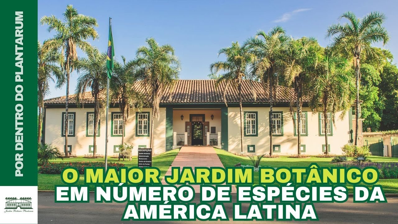 Conhe&ccedil;a o Jardim Bot&acirc;nico Plantarum!