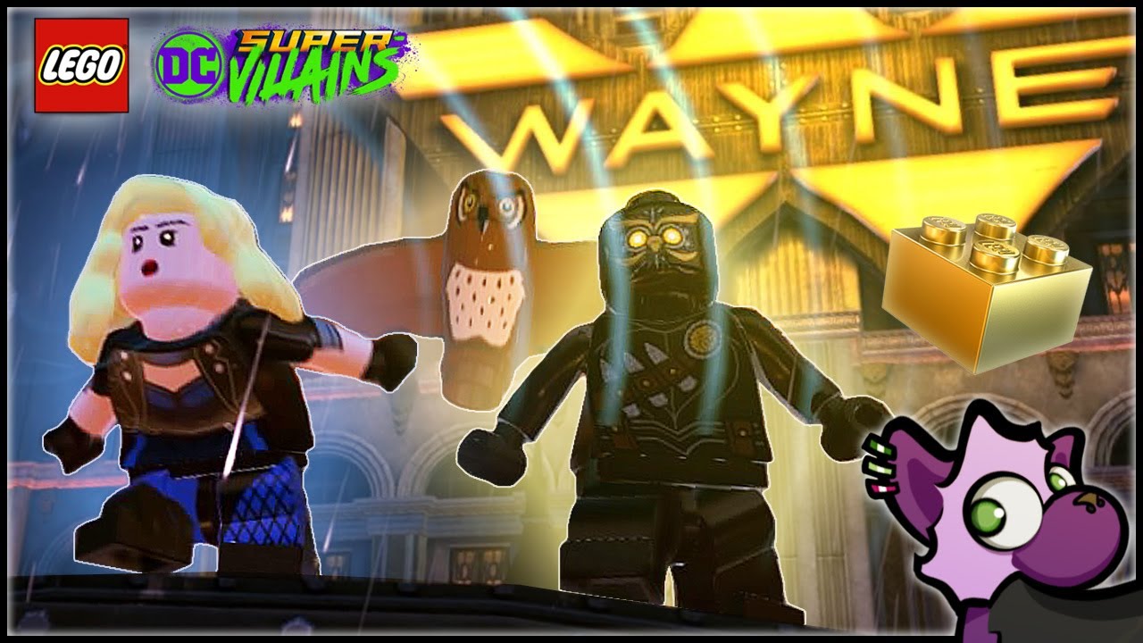 LEGO DC Súper Villanos | Quitándole GOTHAM a la familia WAYNE + CANARIO NEGRO y GARRA