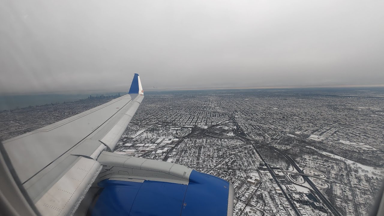 Landing – United Airlines – Embraer 175 – Chicago O'Hare (ORD)