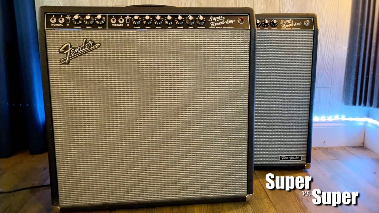 Fender Tone Master Super Reverb vs. 65 Reissue Super Reverb