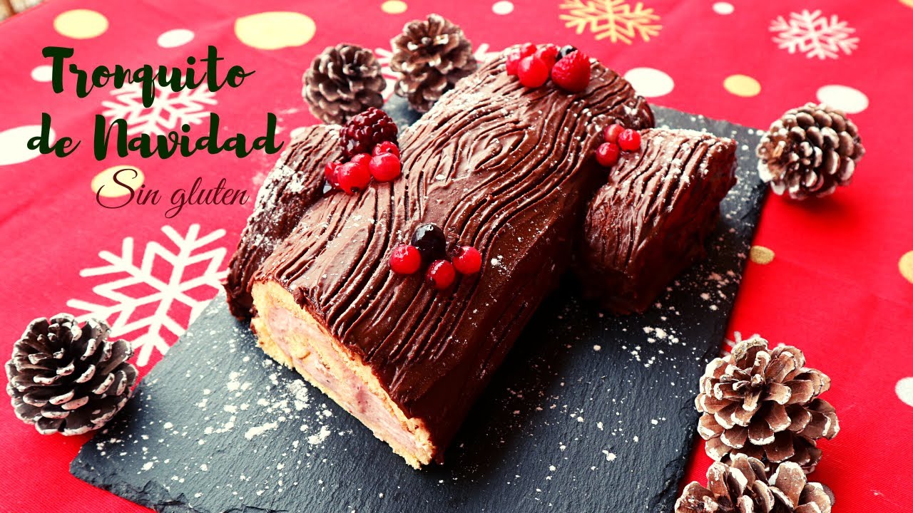 TRONCO DE NAVIDAD SIN GLUTEN
