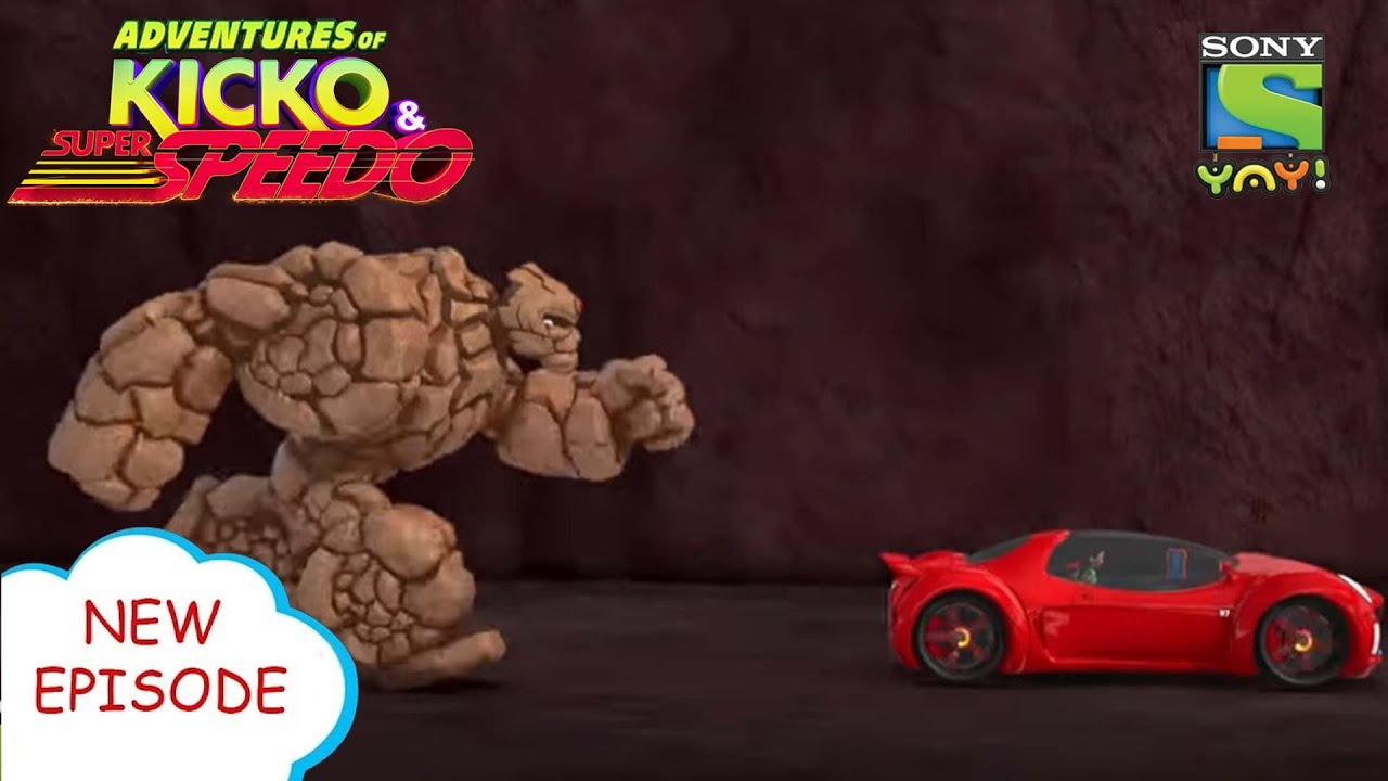 चट्टान का दानव | Adventures of Kicko & Super Speedo | Moral stories for kids
