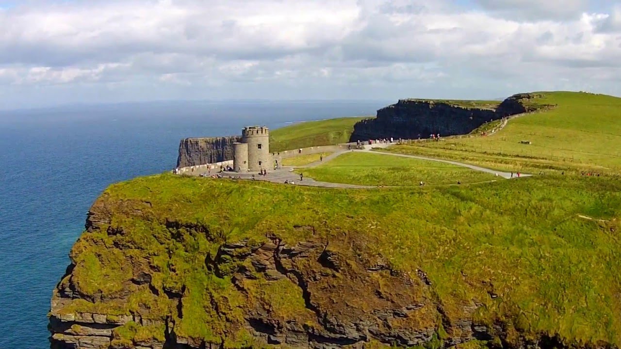 Cliffs of Moher (Ireland) by drone