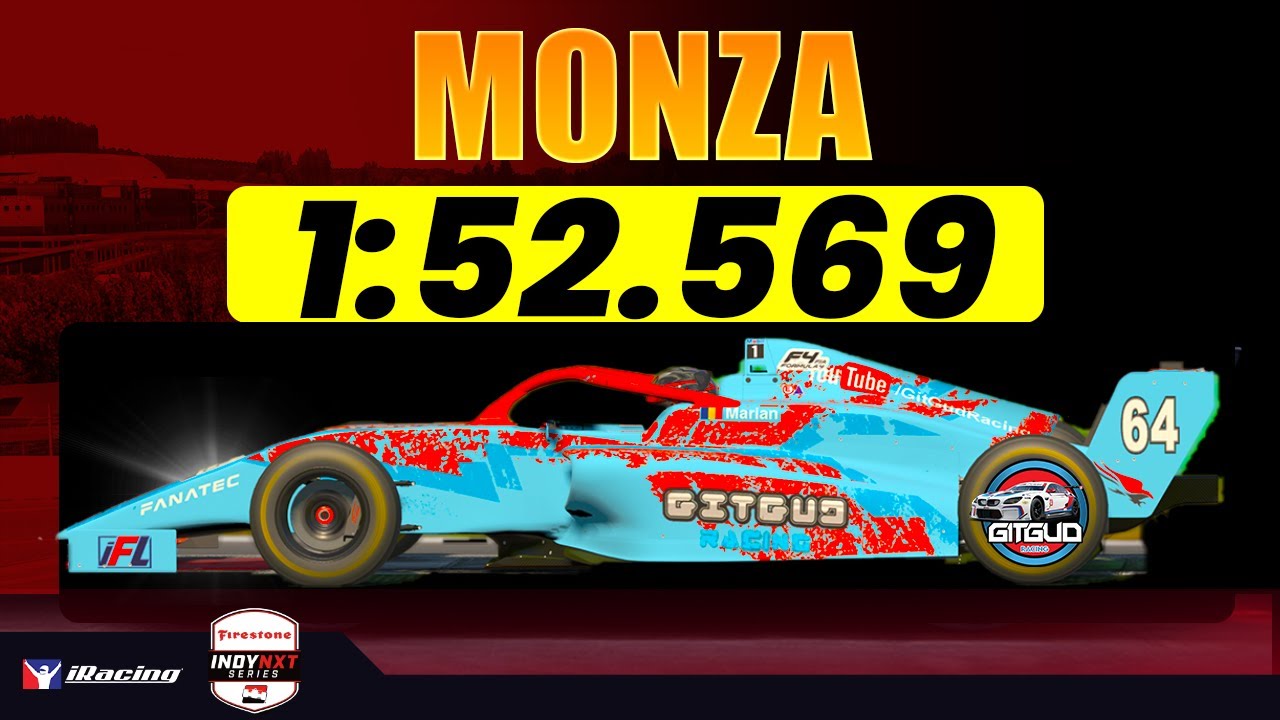 Руководство по трассе iRacing F4 Monza — 1:52.569